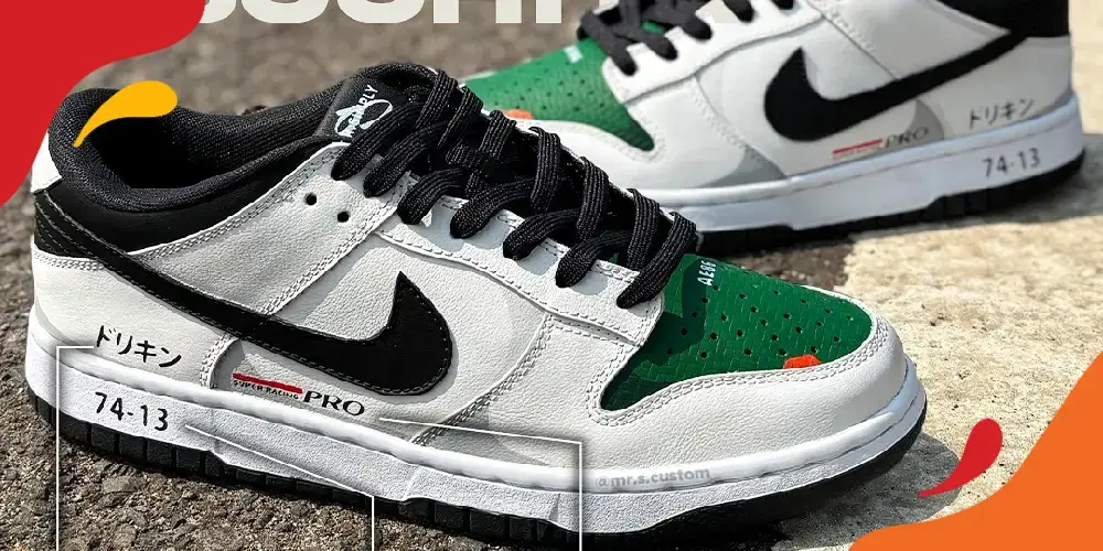 Sepatu Mr. Simply Custom X Keiichi Tsuchiya